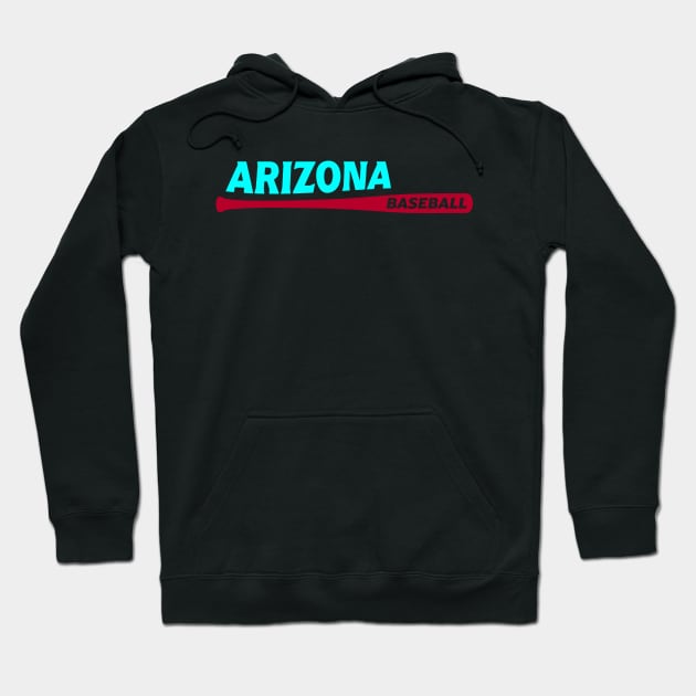 Arizona Baseball Hoodie by Throwzack